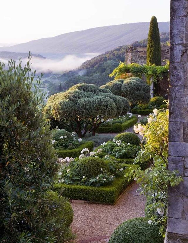 A Provence Garden Fit for A Fairytale #lacarmejane #gardens #provence #clivenichols
