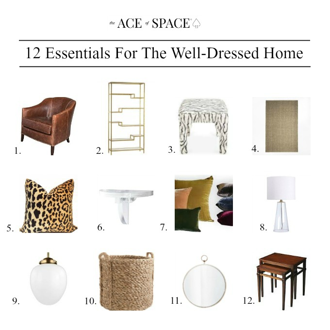 12 Essentials For the Well-Dressed Home, #home #essentials #homedecor