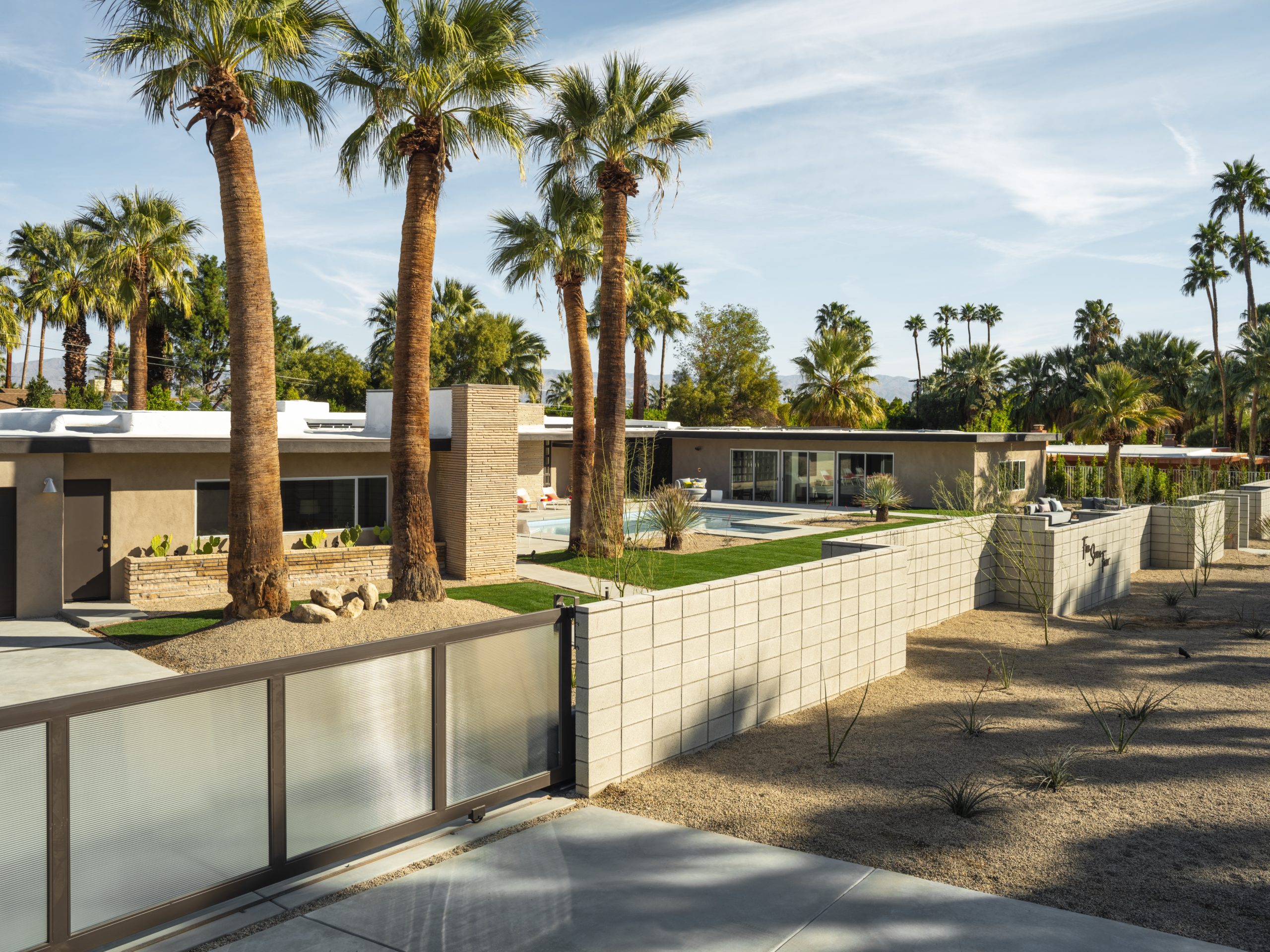 Modernism week, mid-century modern, mid twentieth century architecture, Gillman House, Palm Springs homes